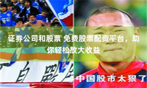 证券公司和股票 免费股票配资平台，助你轻松放大收益